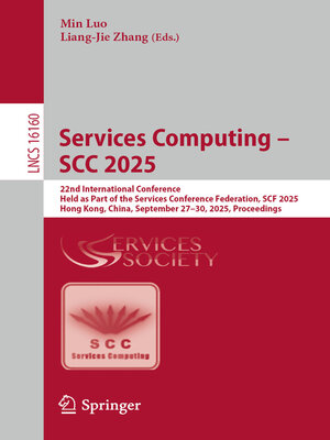 cover image of Services Computing – SCC 2025